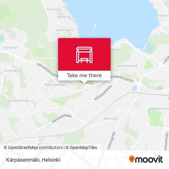 Kärpäsenmäki map