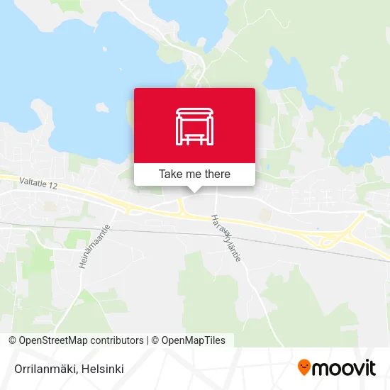 Orrilanmäki map