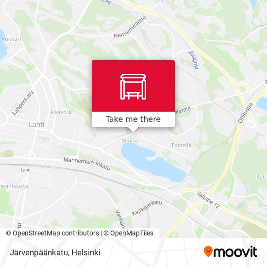 Järvenpäänkatu map