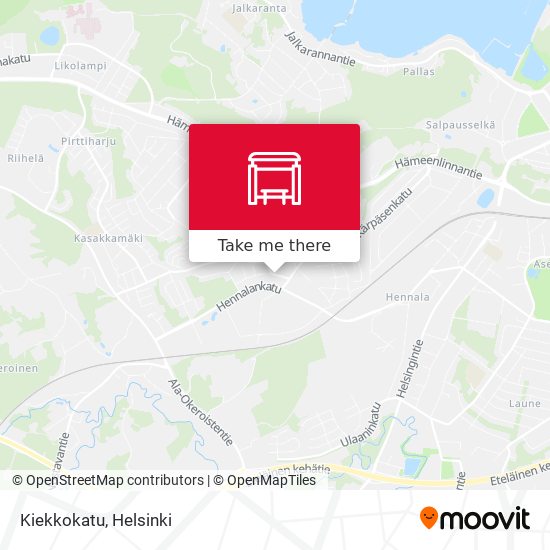 Kiekkokatu map