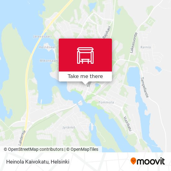 Heinola Kaivokatu map