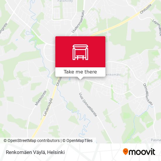 Renkomäen Väylä map