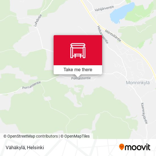 Vähäkylä map