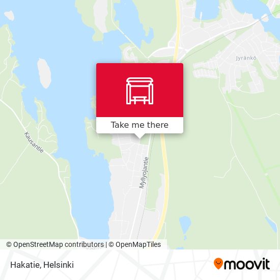 Hakatie map