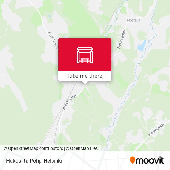 Hakosilta Pohj. map