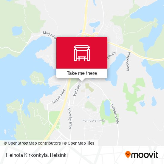 Heinola Kirkonkylä map