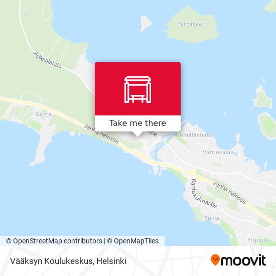Vääksyn Koulukeskus map