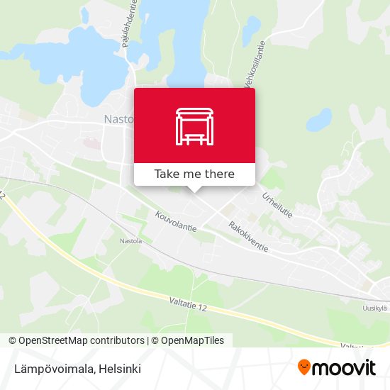 Lämpövoimala map