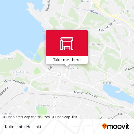 Kulmakatu map