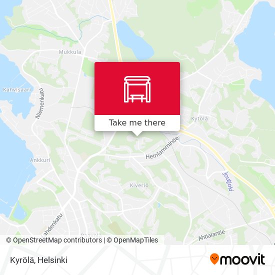 Kyrölä map