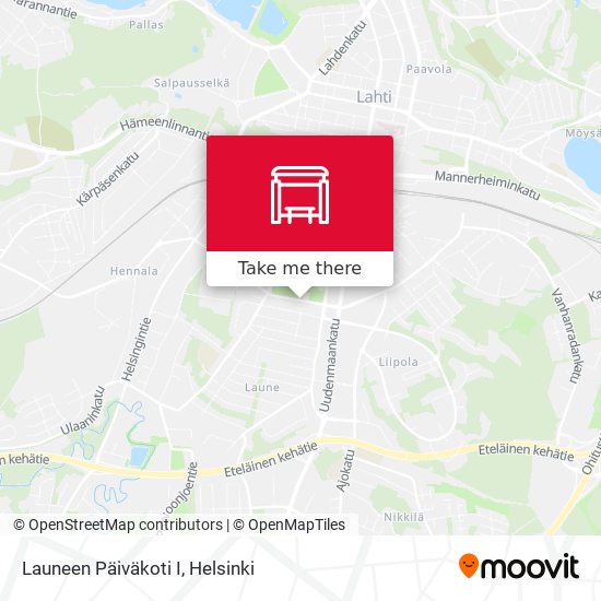 Launeen Päiväkoti I map