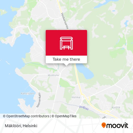 Mäklööri map
