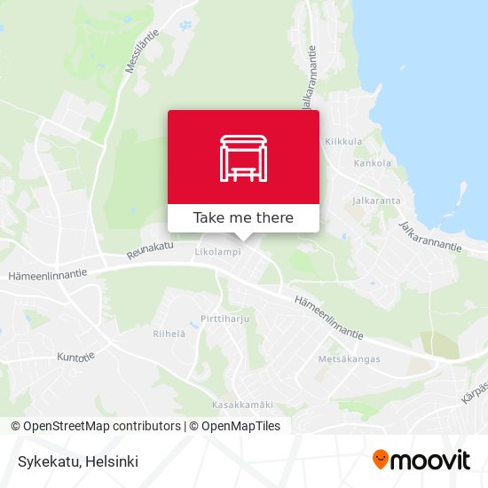 Sykekatu map