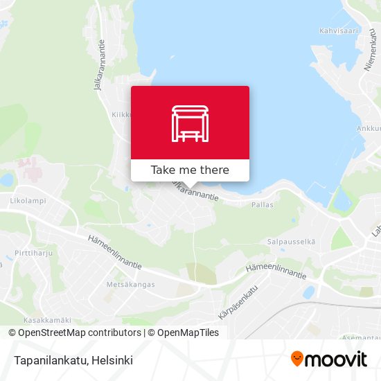 Tapanilankatu map