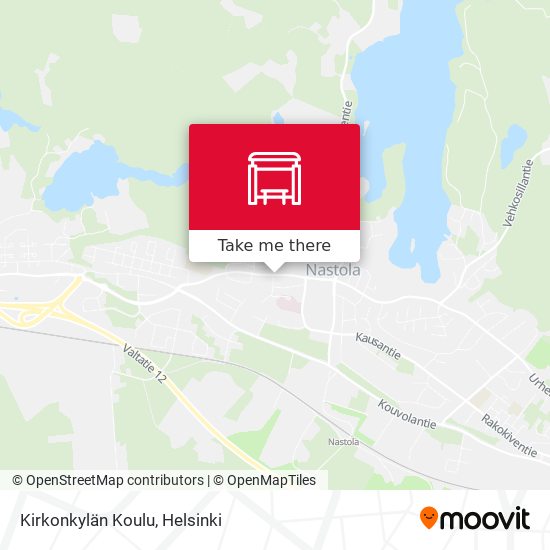 Kirkonkylän Koulu map