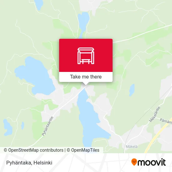 Pyhäntaka map