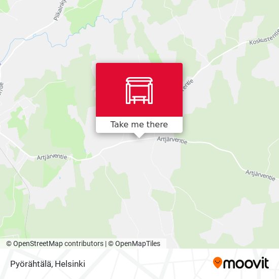 Pyörähtälä map