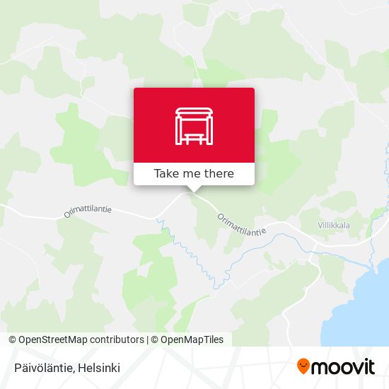 Päivöläntie map