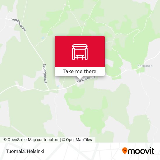 Tuomala map