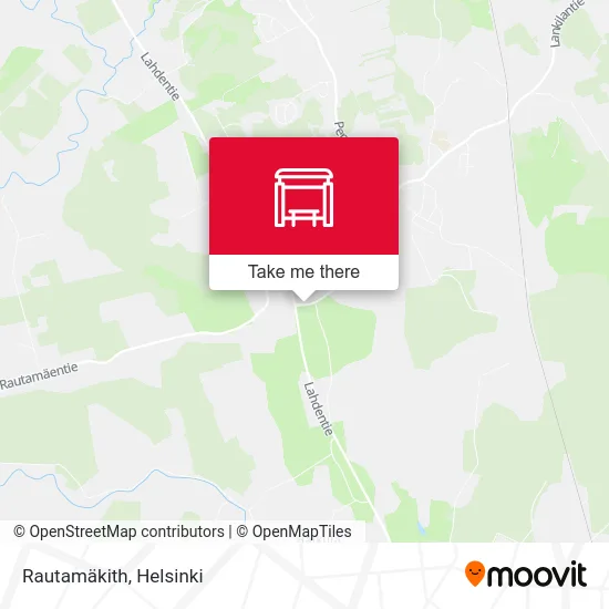 Rautamäki Junction map