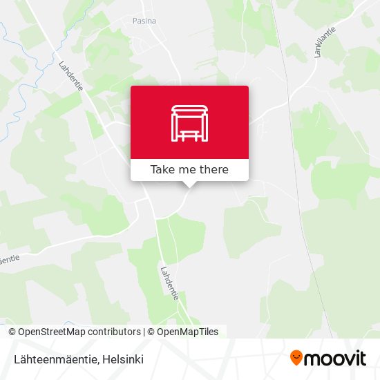 Lähteenmäentie map