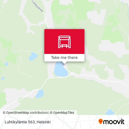 Luhtikyläntie 563 map