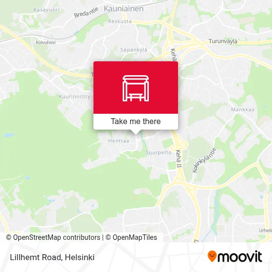 Lillhemt Road map