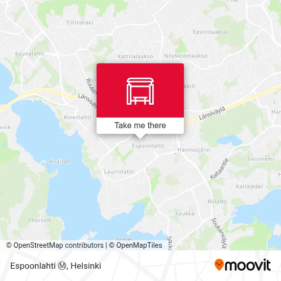 Espoonlahti Ⓜ️ map