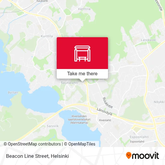 Beacon Line Street map