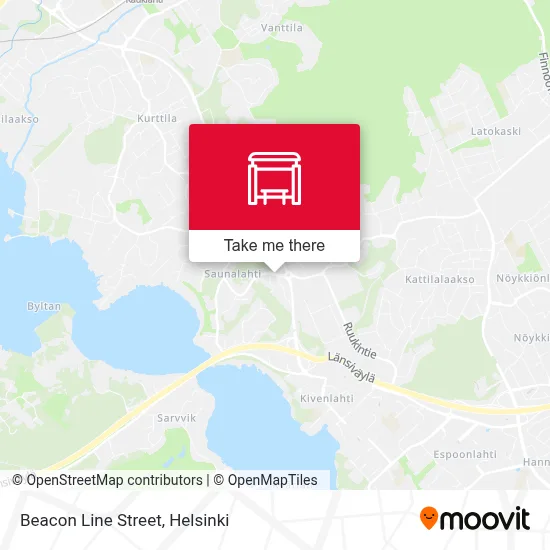 Beacon Line Street map