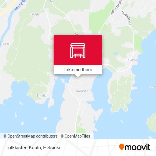 Tolkkisten Koulu map