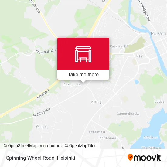 Spinning Wheel Road map