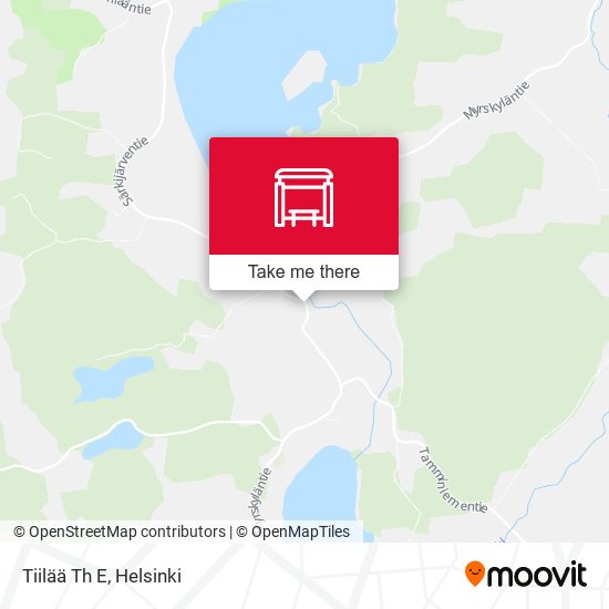 Tiilää Th E map