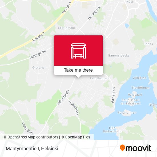 Mäntymäentie I map