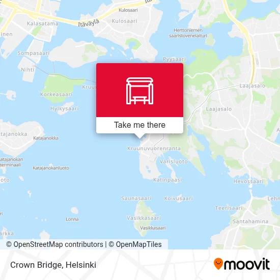 Crown Bridge map