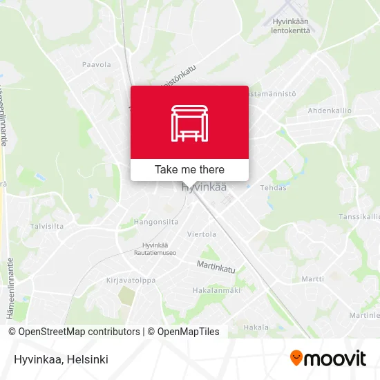 Hyvinkaa map