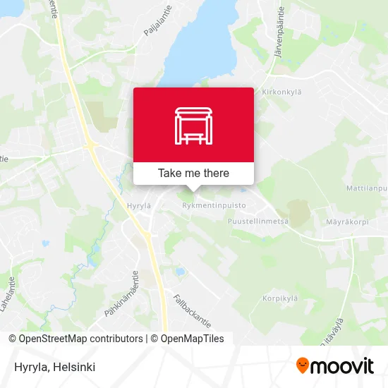 Hyryla map