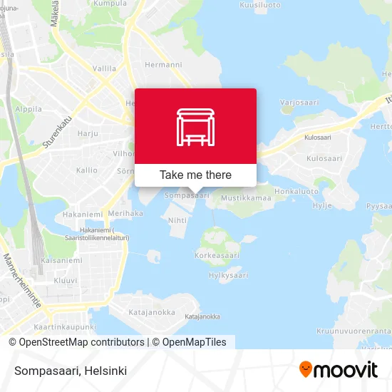 Sompasaari map