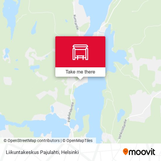 Liikuntakeskus Pajulahti map