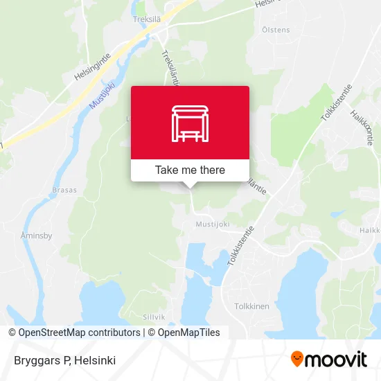 Bryggars Platform map