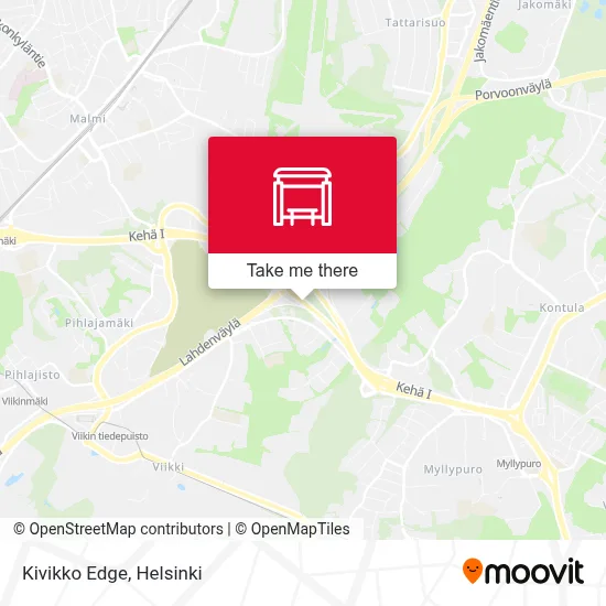 Kivikko Edge map