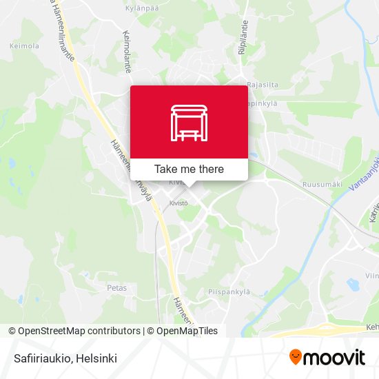 How to get to Safiiriaukio in Vantaa by Bus or Train?