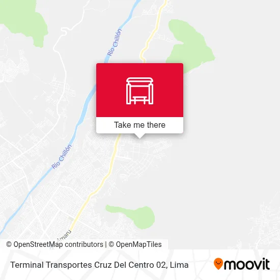 Terminal Transportes Cruz Del Centro 02 map
