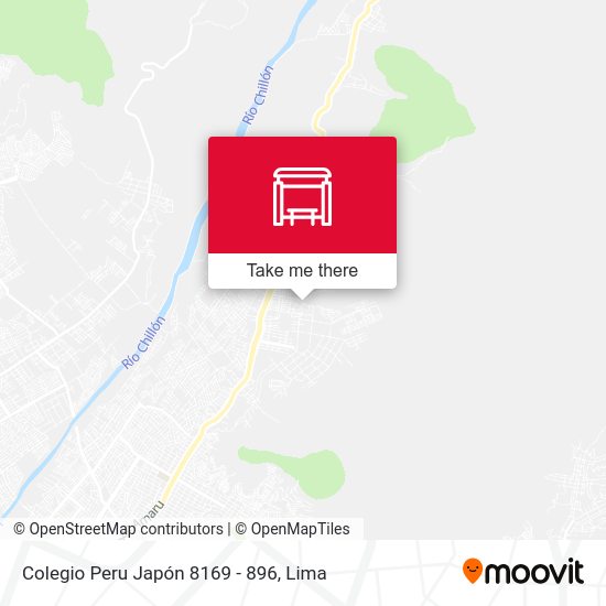 Colegio Peru Japón 8169 - 896 map