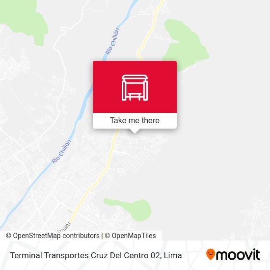 Terminal Transportes Cruz Del Centro 02 map