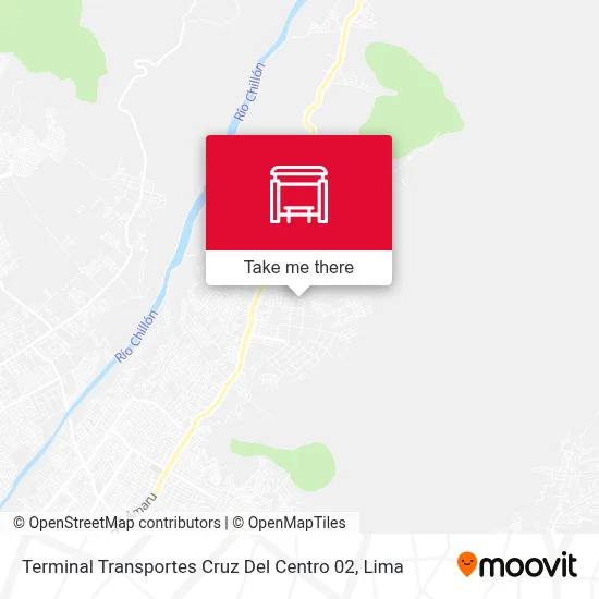 Terminal Transportes Cruz Del Centro 02 map