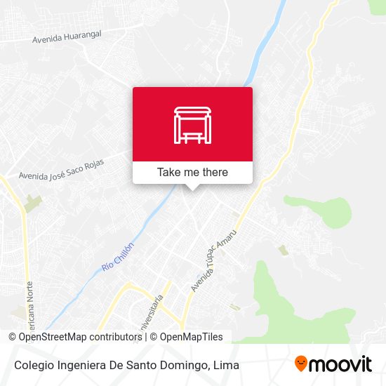 Colegio Ingeniera De Santo Domingo map