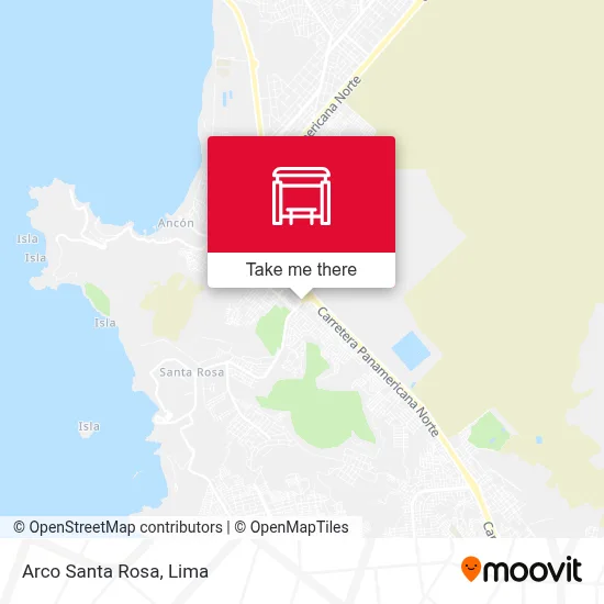 Arco Santa Rosa map