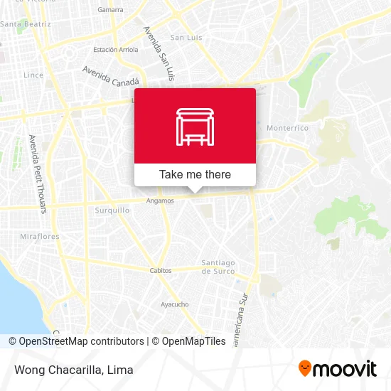 Wong Chacarilla map