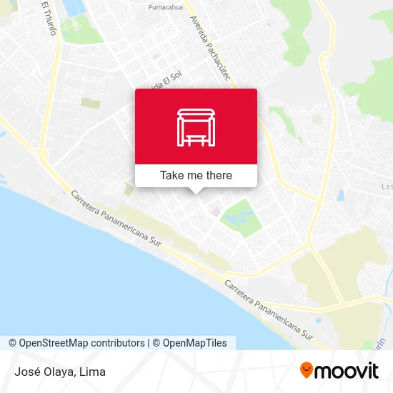 José Olaya map